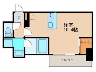 ﾊｰﾓﾆｰﾚｼﾞﾃﾞﾝｽ名古屋ＥＡＳＴの物件間取画像